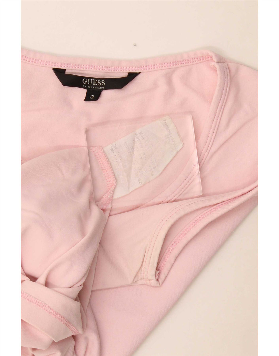 Guess Damevest Top US 3 XS Pink Polyamid