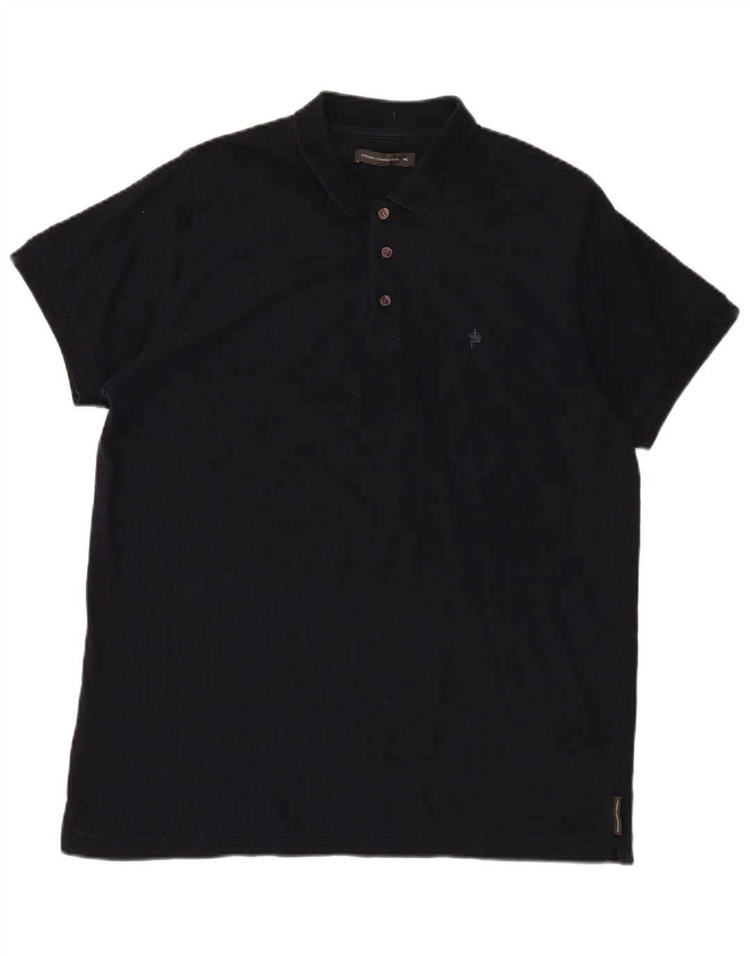 French Connection Polo Shirt til mænd 2XL Marineblå Bomuld