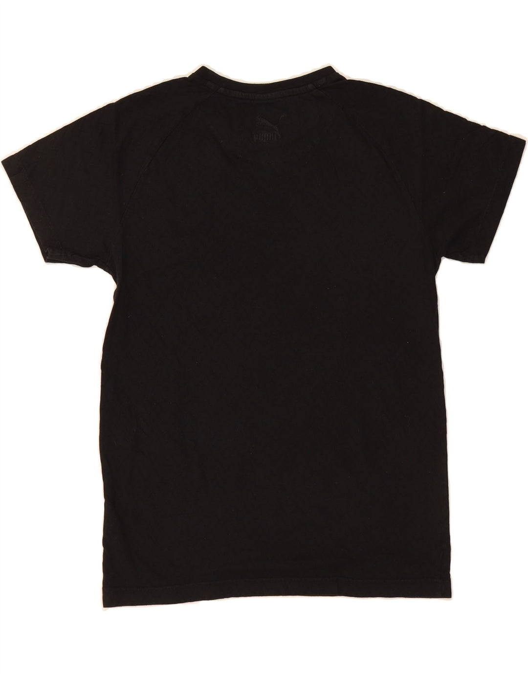 PUMA Mens T-Shirt Top Medium Black Cotton Vintage Puma and Second-Hand Puma from Messina Hembry 