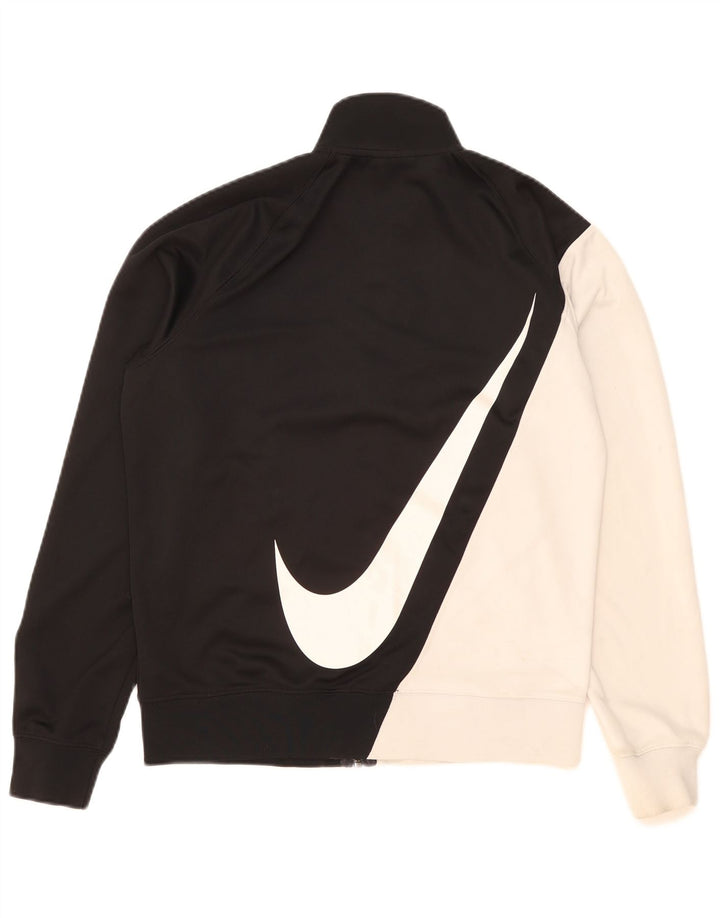NIKE Grafisk træningsdragt topjakke til mænd Lille sort Colourblock Polyester