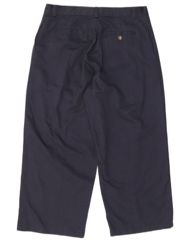 Izod Boys Husky Cropped Bukser 15-16 år W32 L24 Marineblå Bomuld