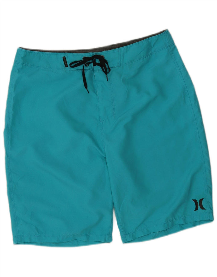Hurley Badeshorts til mænd mellemblå polyester