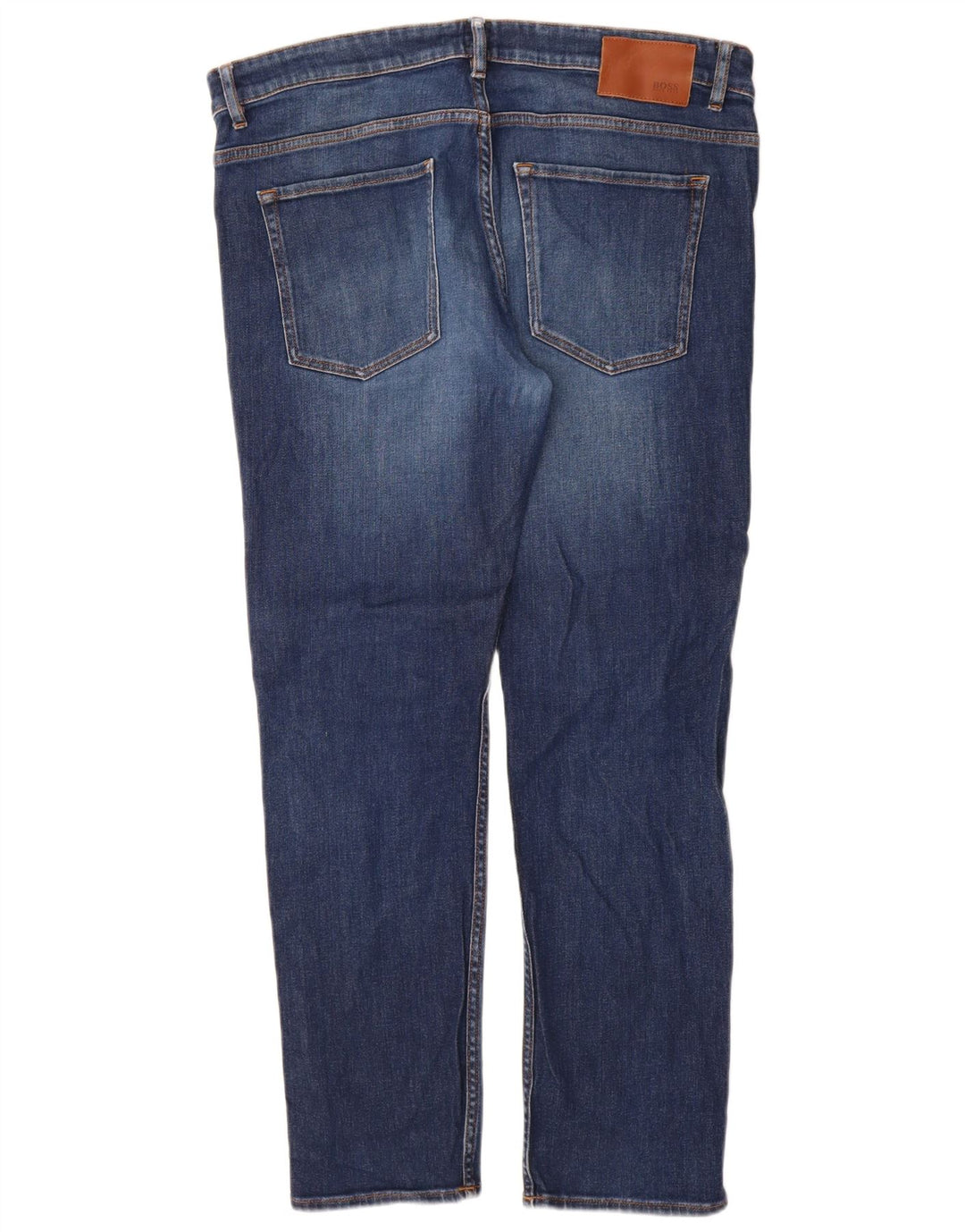Hugo Boss Dame Slim Jeans W36 L30 Marineblå