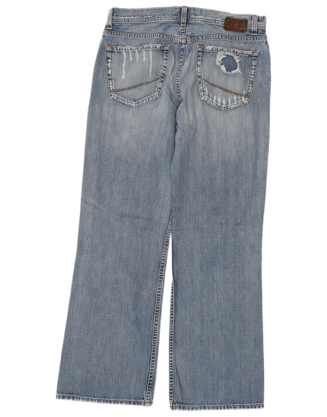 BKE Herre Tyler Bootcut Jeans W33 L32 Blå Bomuld