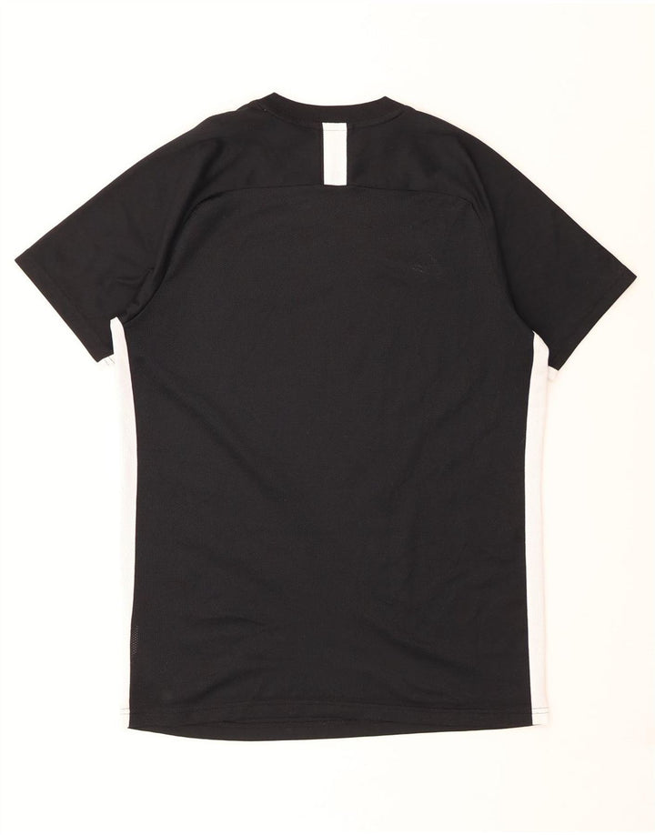 NIKE Herre Dri Fit T-shirt Top Medium Sort Colourblock