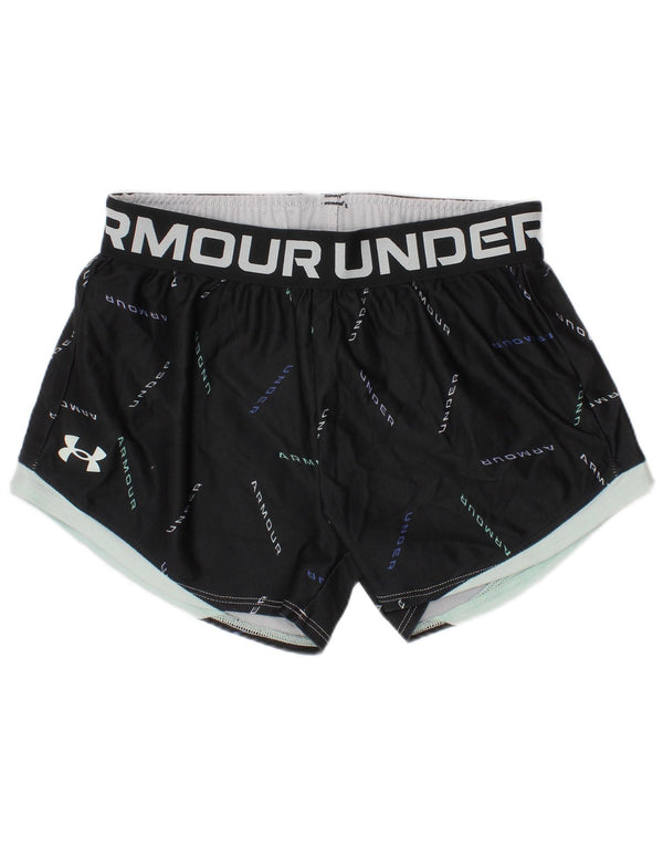 Under Armour piger grafiske sportsshorts 9-10 år Medium Sort