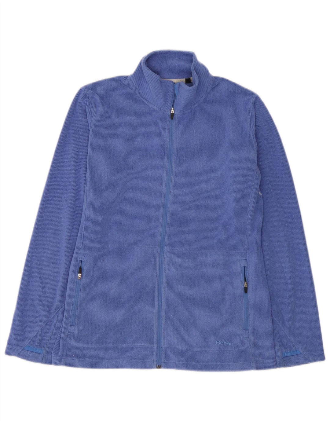 Rohan Dame Oversized Fleecejakke UK 10 Small Blue Polyester