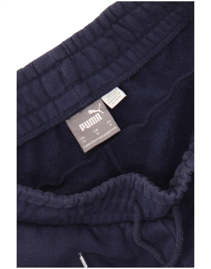 Puma Herre grafisk træningsdragt Bukser Joggers Medium Navy Blue