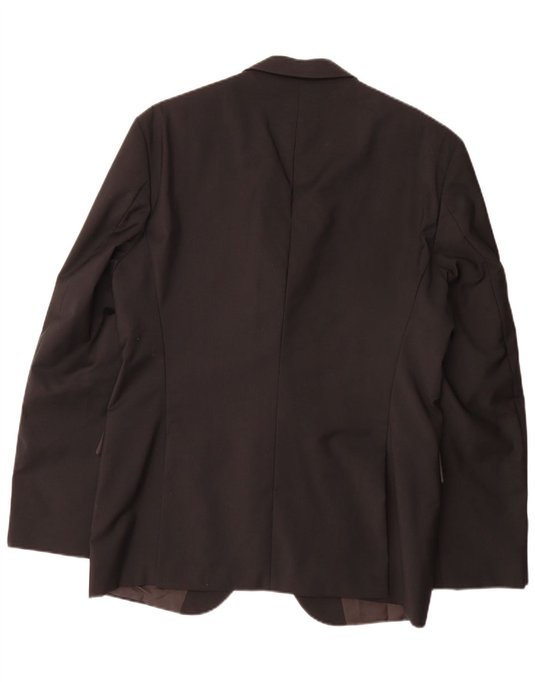Hugo Boss Herre 2-knaps blazerjakke EU 52 Large Black Virgin Wool
