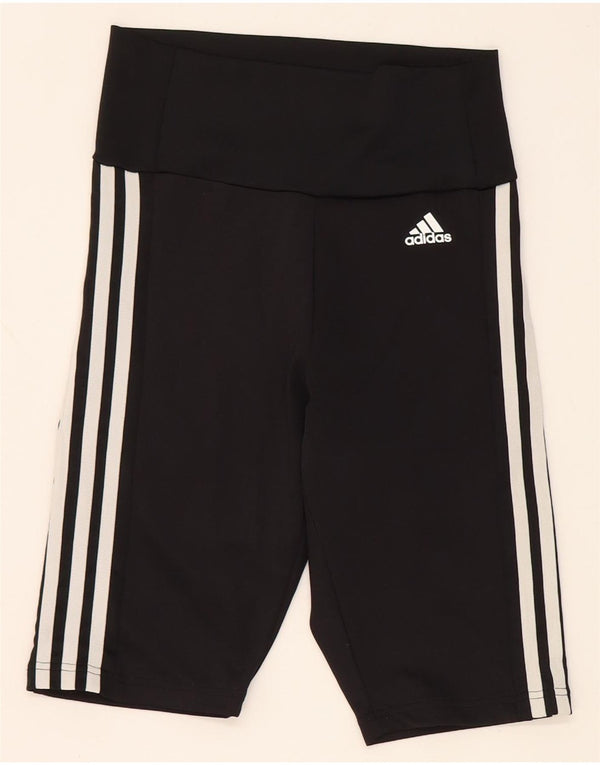 Adidas sportsshorts til kvinder UK 4/6 XS sort polyester