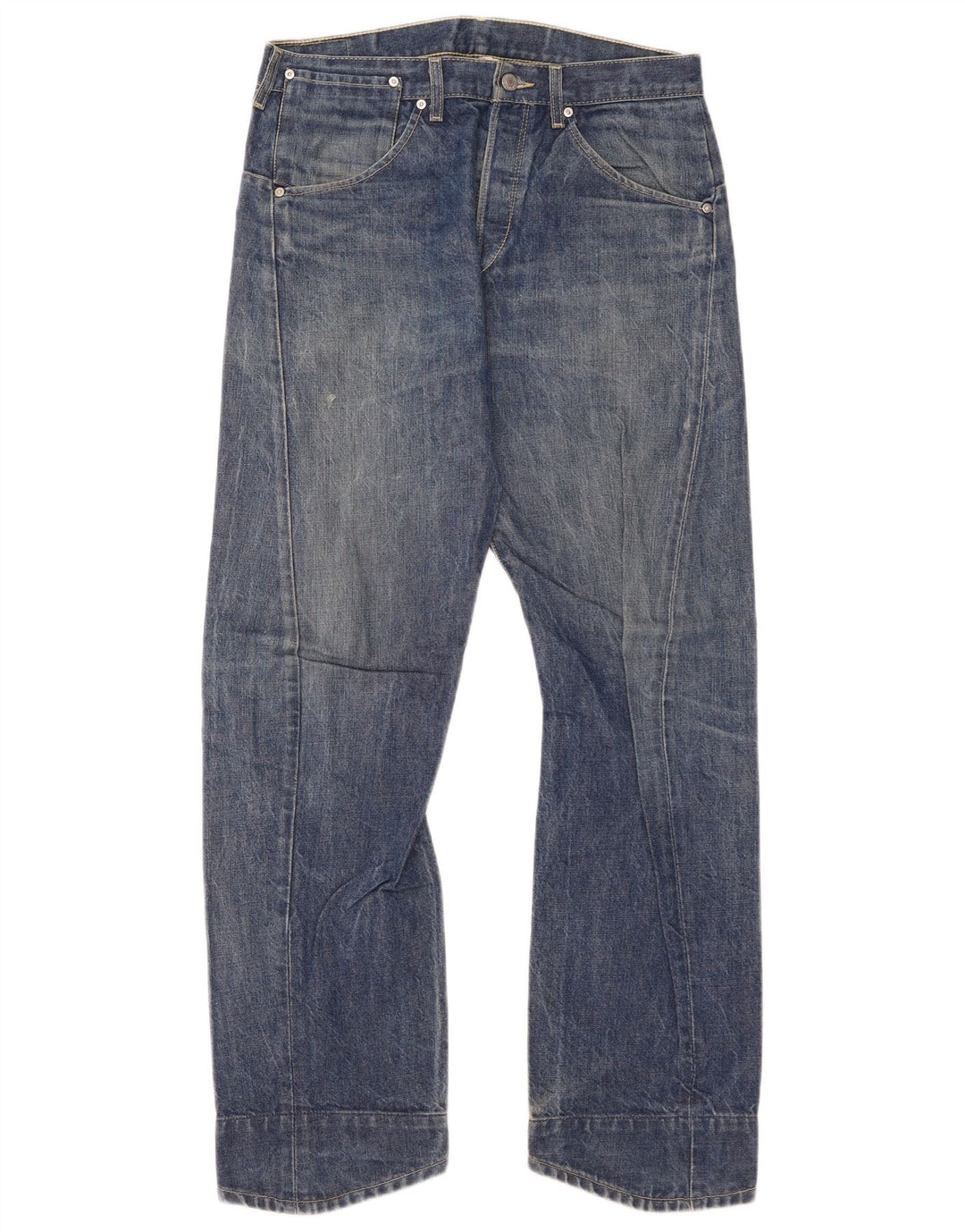 Levi's Straight Jeans til mænd W33 L32 blå bomuld
