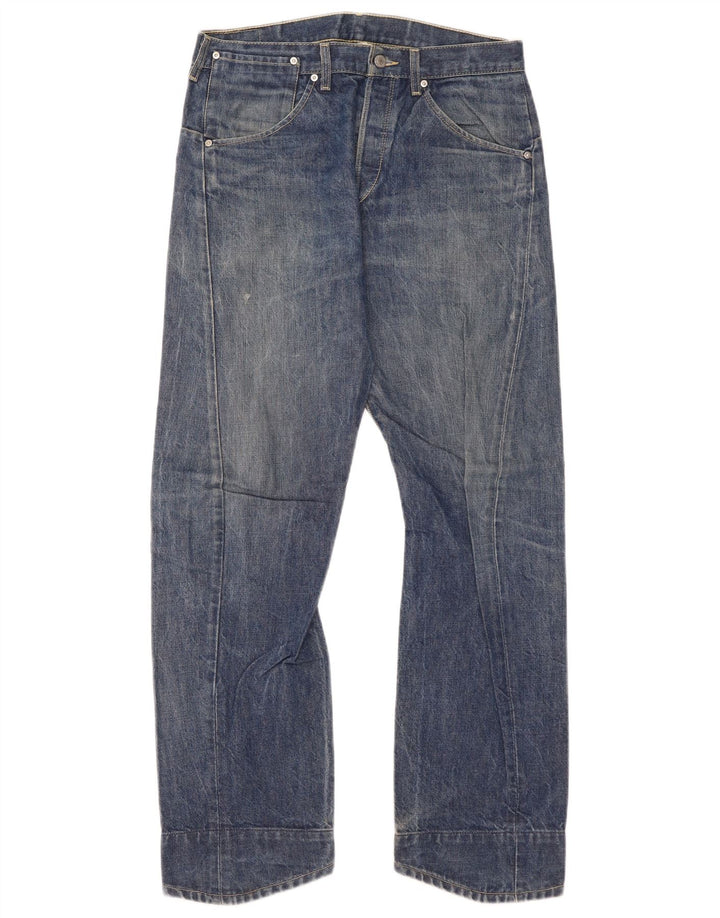 Levi's Straight Jeans til mænd W33 L32 blå bomuld