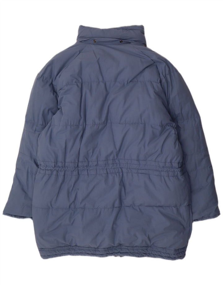 DIADORA Herre Loose Fit Vendbar polstret jakke UK 38 Medium Blue Cotton