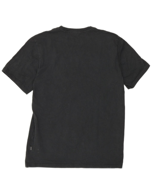 Converse Herre grafisk T-shirt Top Medium Sort Bomuld