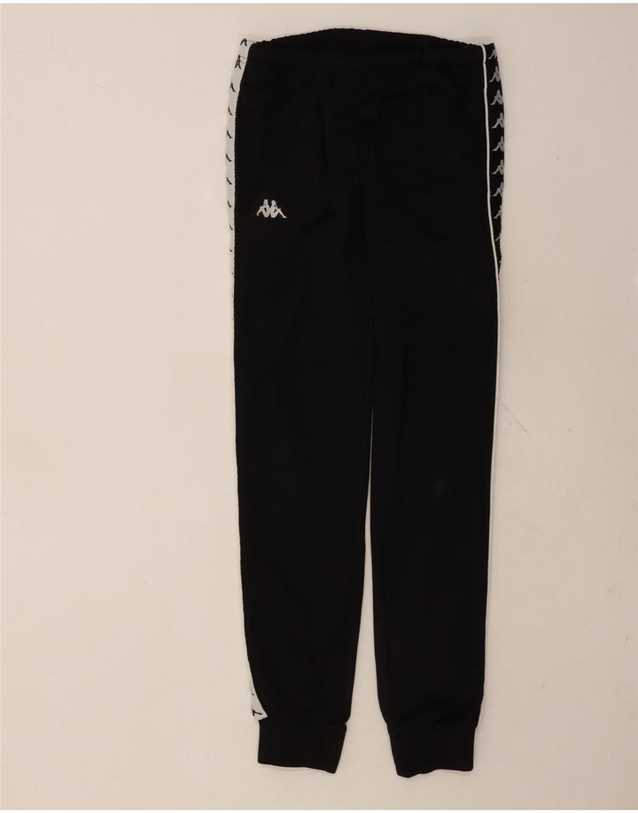 Kappa Herre grafisk træningsdragt Bukser Joggers Small Black Colourblock