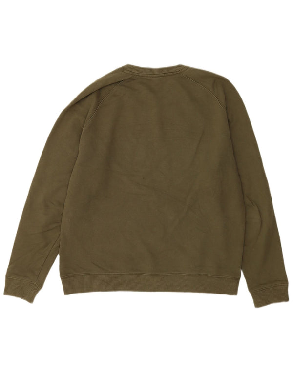 John Lewis Herre sweatshirt Jumper Medium Khaki Bomuld