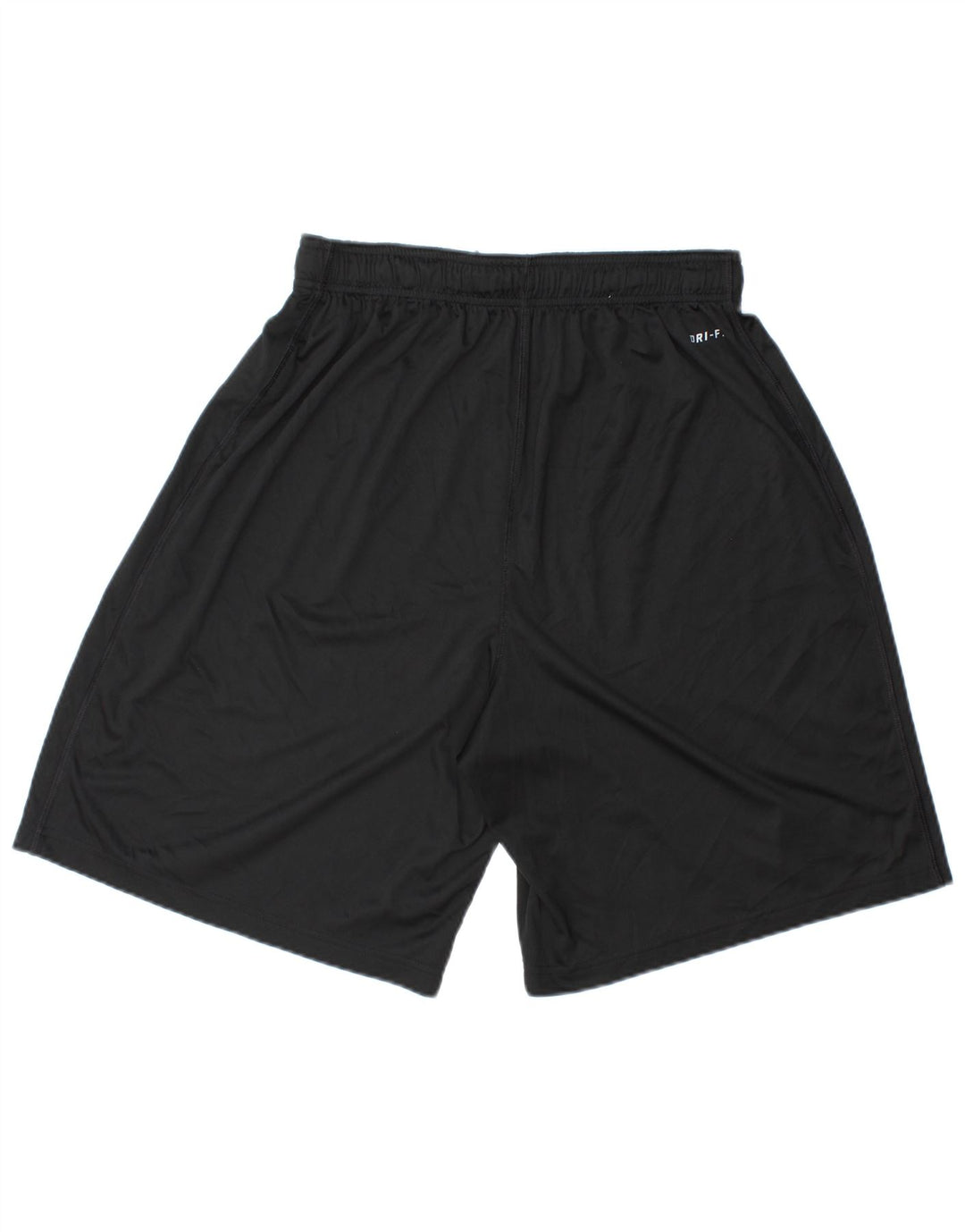 Nike Herre Dri Fit grafiske sportsshorts store sorte polyester