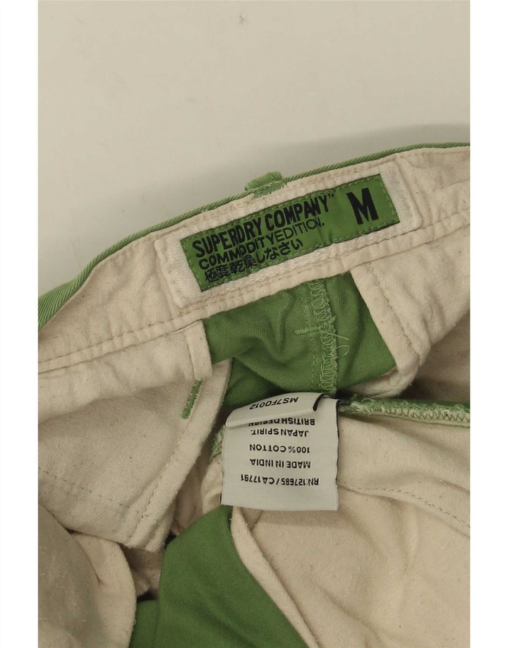 Superdry Chino Shorts til mænd Medium W30 Grøn bomuld