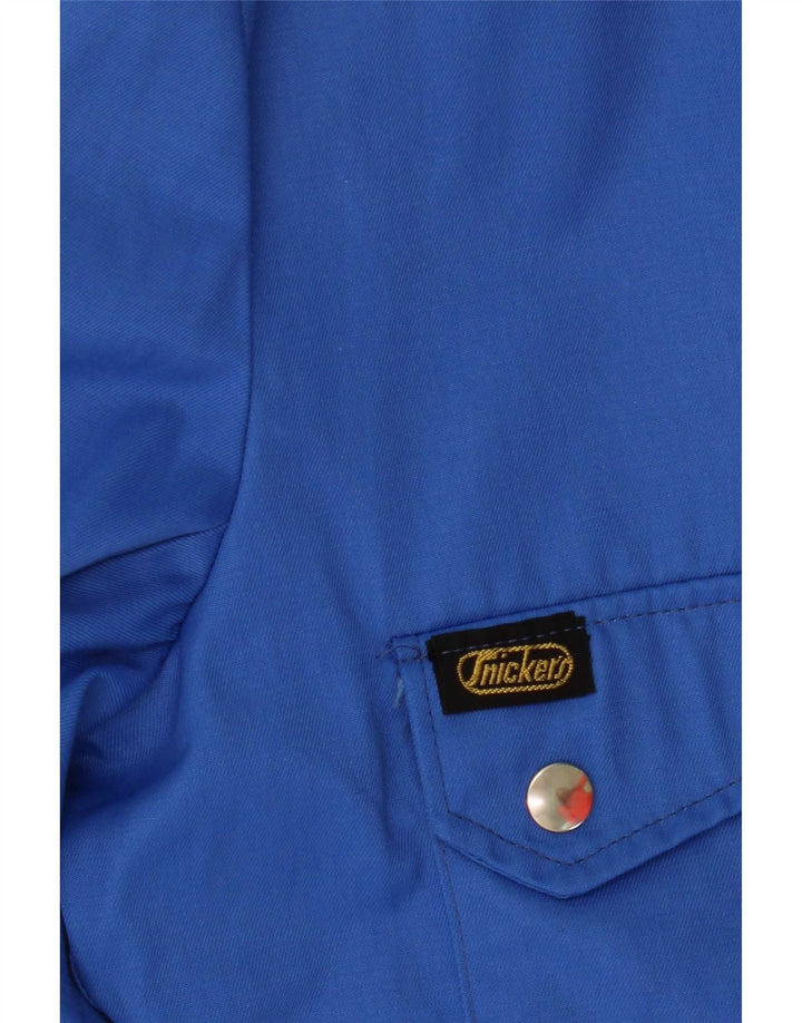 Snickers Dame Crop Bomber Jacket IT 48 XL Blå Nylon