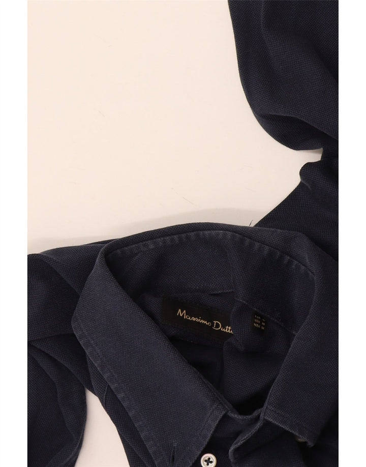 Massimo Dutti Herreskjorte Medium Navy Blue