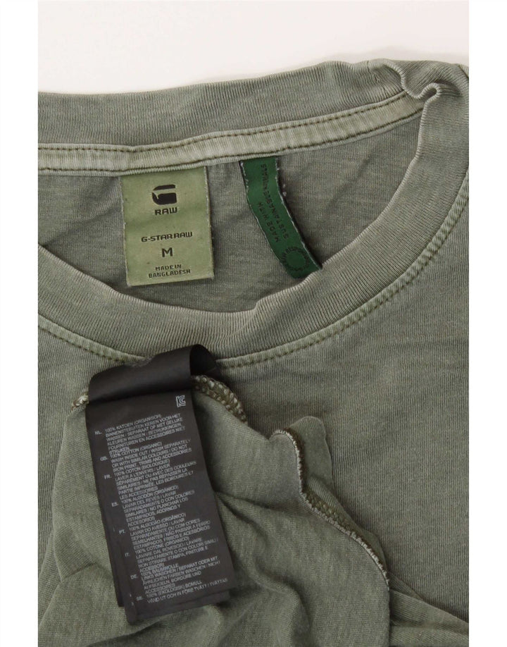 G-Star Herre T-Shirt Top Medium Khaki Bomuld