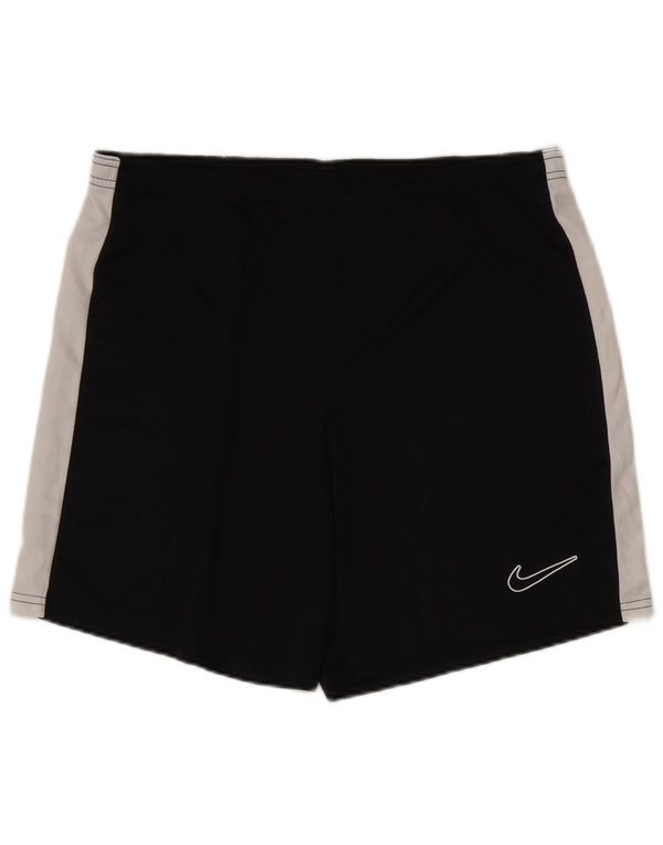 Nike Herre Dri Fit Slim Sportshorts XL Sort Colourblock Polyester