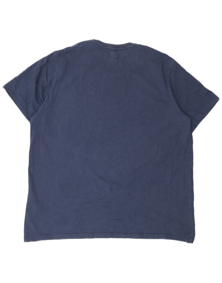 Levi's Herre Standard T-Shirt Top 2XL Marineblå Bomuld