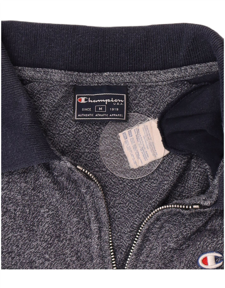 Champion herre poloshirt Medium marineblå Colourblock Bomuld