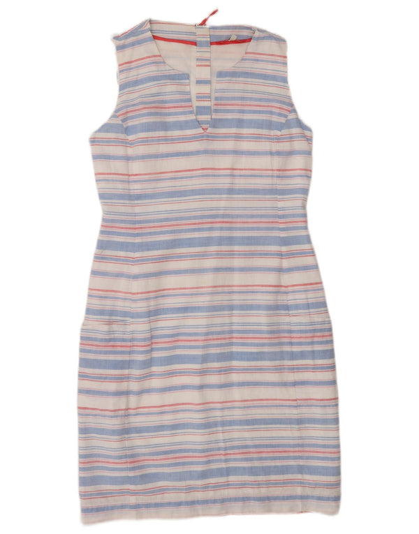 Joules Womens Shift Dress UK 6 XS Flerfarvet stribet bomuld