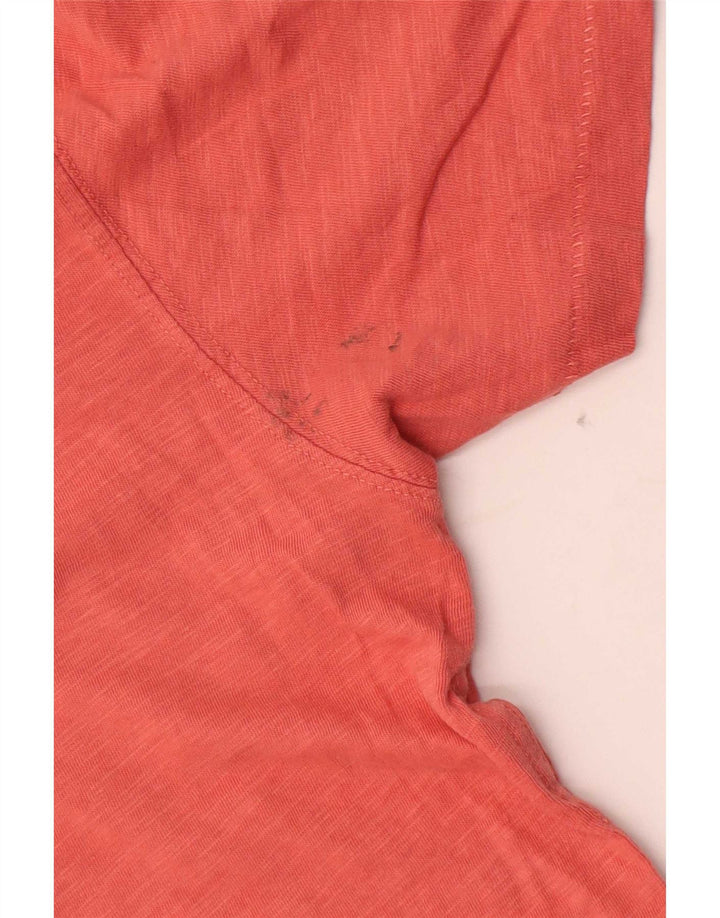 Fat Face Herre T-Shirt Top Medium Orange Flecked Bomuld
