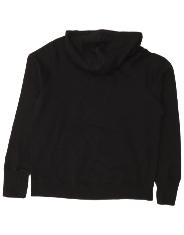 Champion Graphic Hoodie Jumper UK 14 Medium Sort Polyester