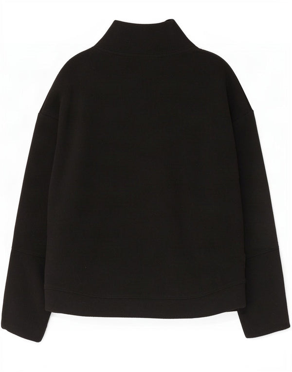 Under Armour Dame Oversized Grafisk Fleece Jumper UK 10 Small Black