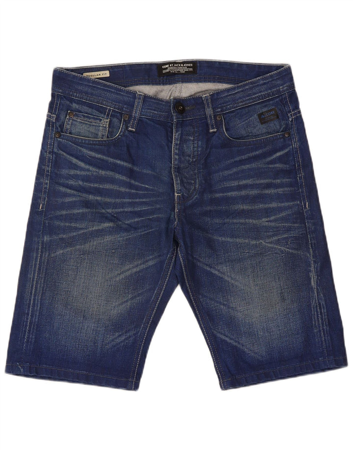 Jack & Jones Herre Regular Fit denimshorts Små W32 blå bomuld