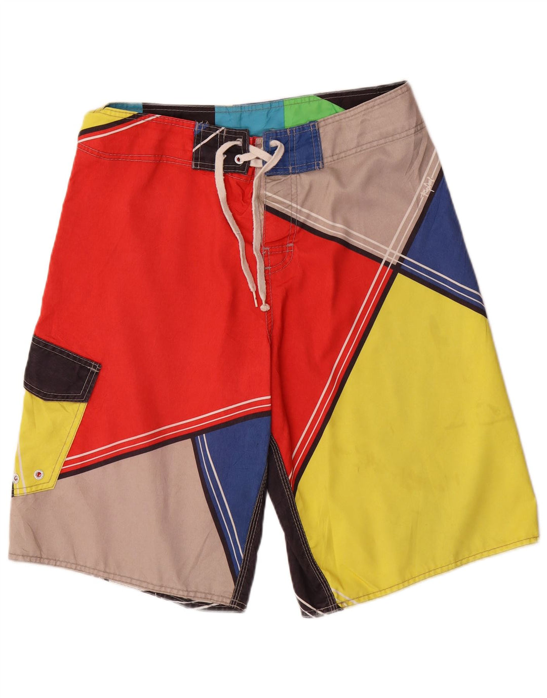 Rip Curl Badeshorts til mænd Medium Flerfarvet Colourblock Polyester