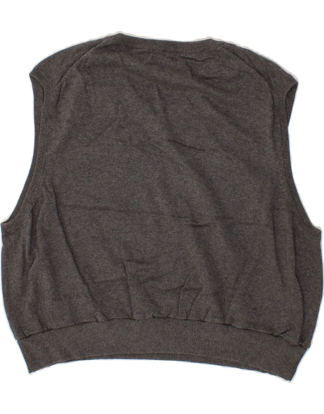 IZOD Womens Oversized Vest Tank Top 2XL Grey Vintage Izod and Second-Hand Izod from Messina Hembry 