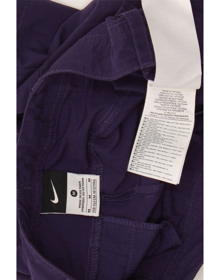 Nike Chino Shorts til piger 10-11 år Medium W26 Lilla polyester