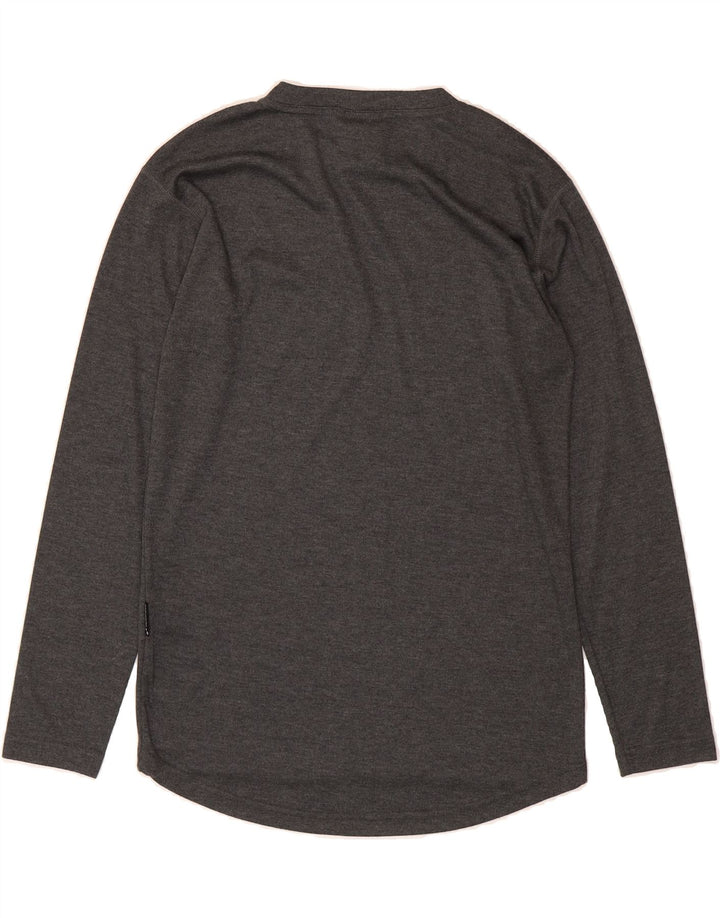 JACK WOLFSKIN Womens Top Long Sleeve UK 18 XL Grey Polyester Vintage Jack Wolfskin and Second-Hand Jack Wolfskin from Messina Hembry 
