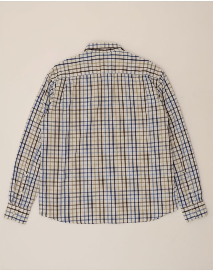 Paul & Shark Herre Yachting Shirt Størrelse 44 XL Flerfarvet ternet bomuld