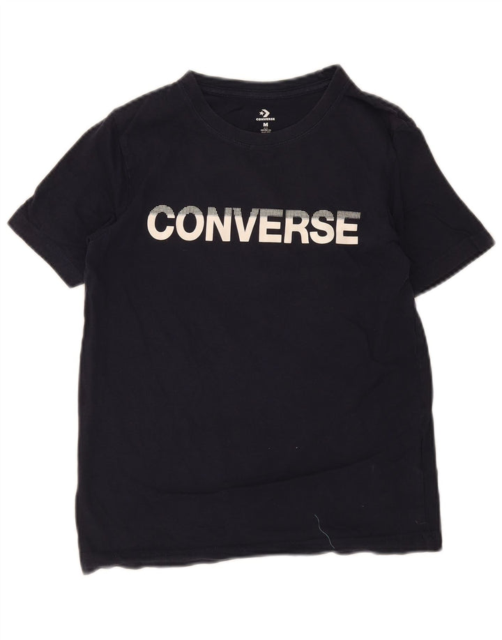 Converse drenge almindelig grafisk t-shirt top 10-11 år marineblå bomuld