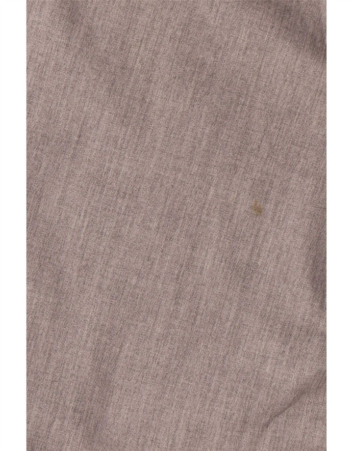 Zara Herre Slim Suit Bukser EU 40 Medium W31 L31 Grå Polyester