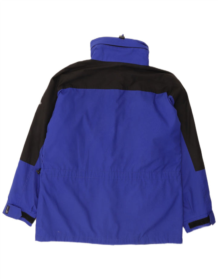 Vaude Herre Windbreaker Jacket UK 38 Medium Blue Colourblock Polyester
