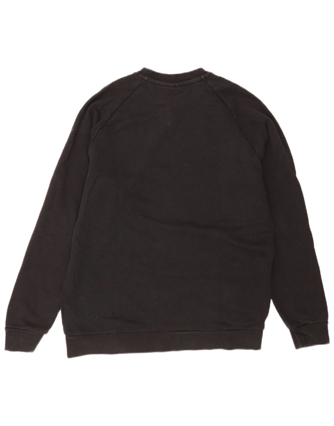 Adidas Grafisk Sweatshirt Jumper Medium Sort Bomuld