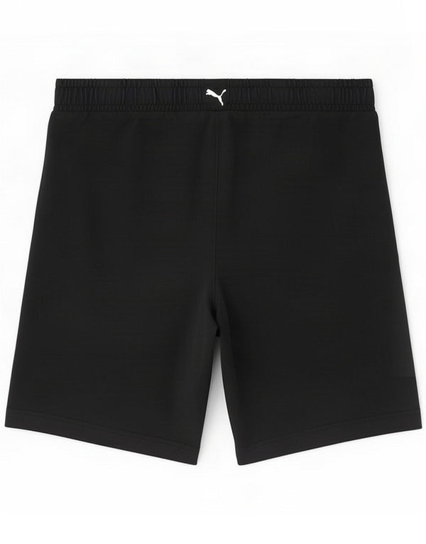Puma Mens Graphic Sport Shorts Small Black Cotton