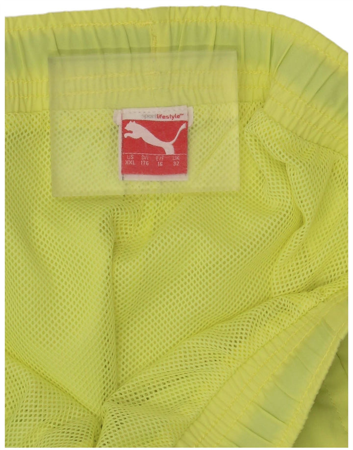 Puma drenge badeshorts 15-16 år Grøn Colourblock