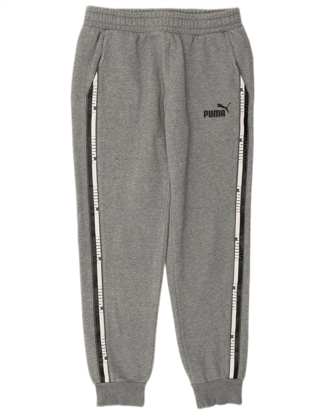 Puma Herre grafisk træningsdragt Bukser Joggers Medium Grey Flecked Bomuld
