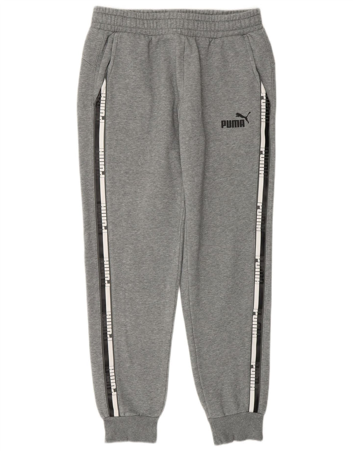 Puma Herre grafisk træningsdragt Bukser Joggers Medium Grey Flecked Bomuld