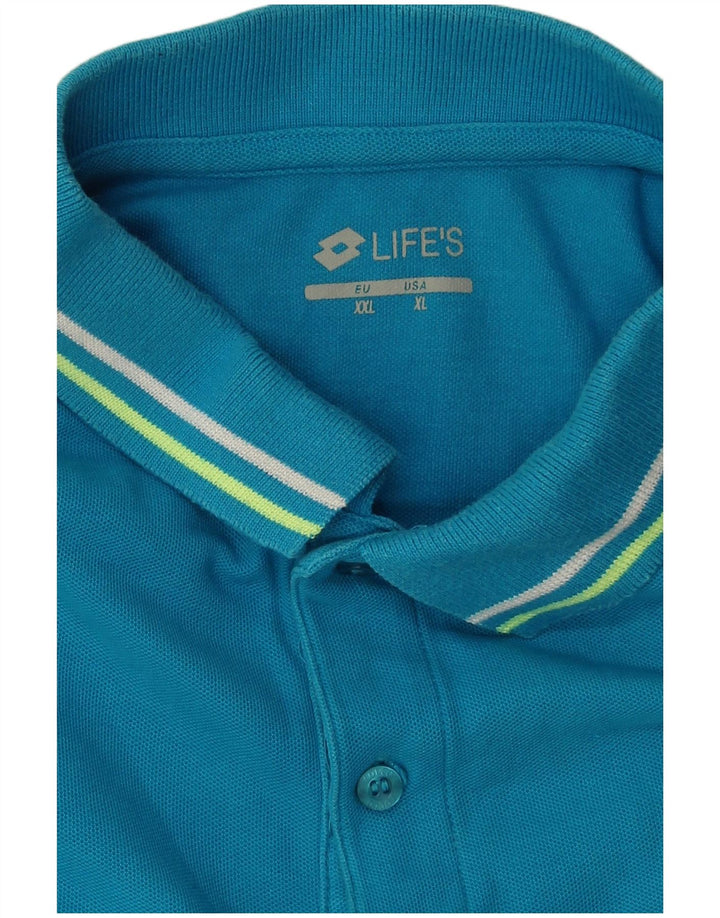 LOTTO Herre poloshirt XL Blå