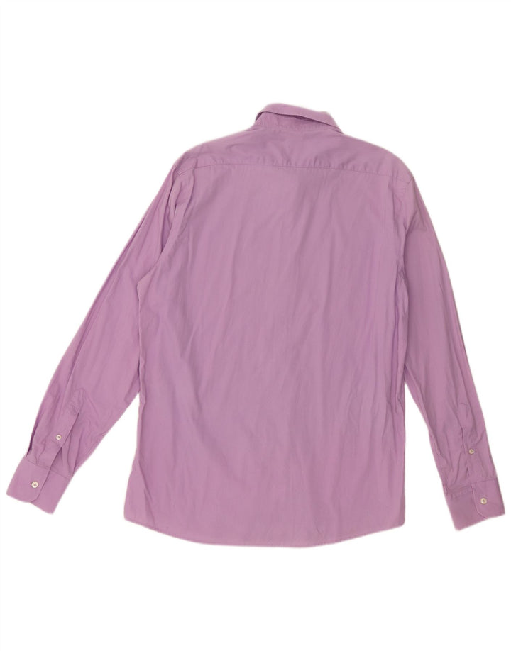Benetton herreskjorte stor lilla