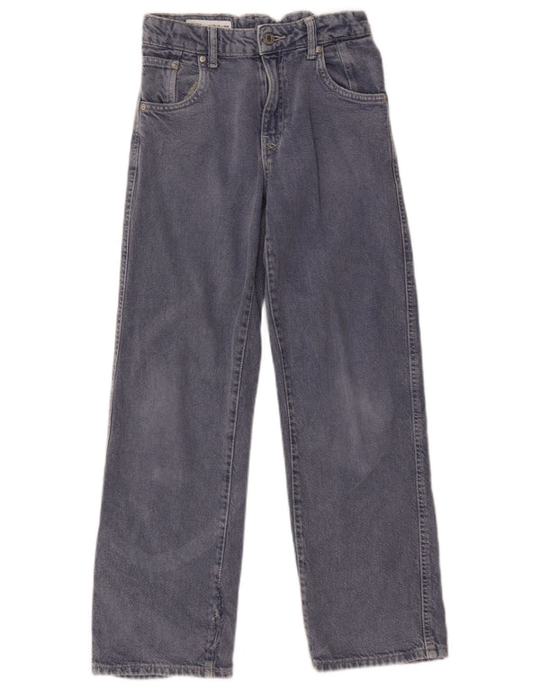 ZARA Piger løse jeans 13-14 år W26 L27 Marineblå