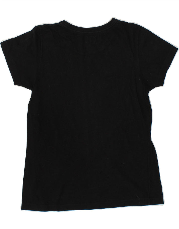 LEVI'S Girls T-Shirt Top 8-9 Years Small  Black Cotton Vintage Levi's and Second-Hand Levi's from Messina Hembry 